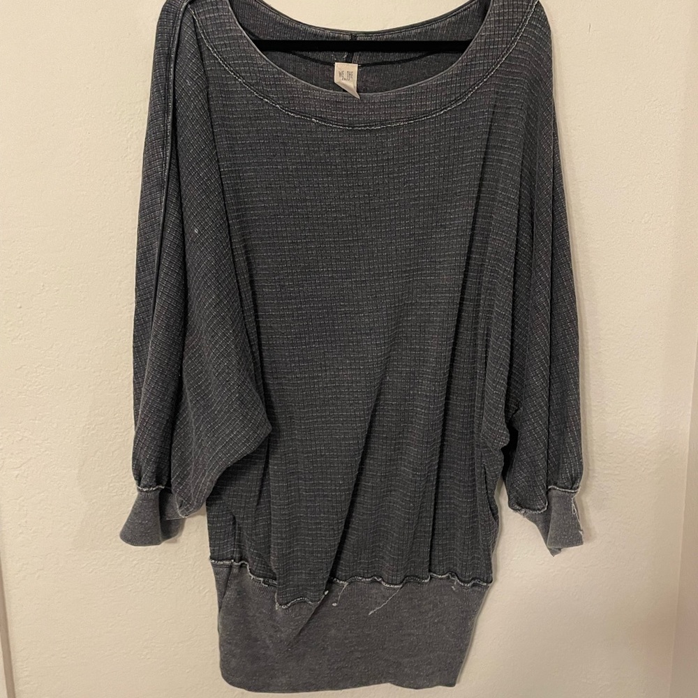 We The Free Grey Blouse